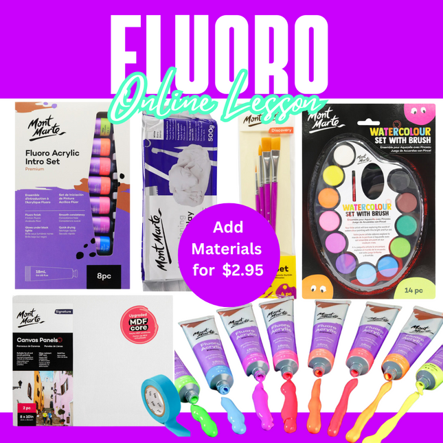 Fluoro Paint Design Online Lesson