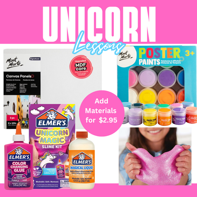 Unicorn Slime & Paint Lesson